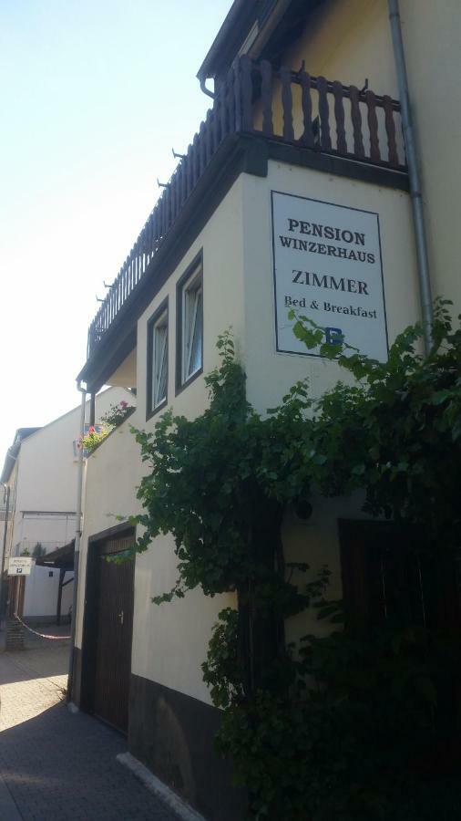 Hotel Pension Winzerhaus 바하라흐 외부 사진